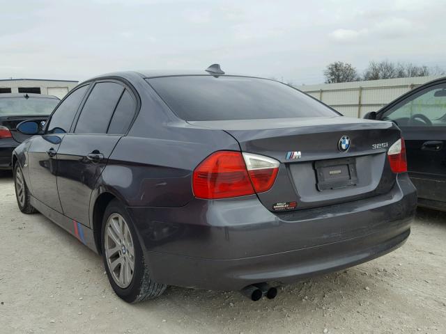 WBAVB135X6KX49816 - 2006 BMW 325 I GRAY photo 3