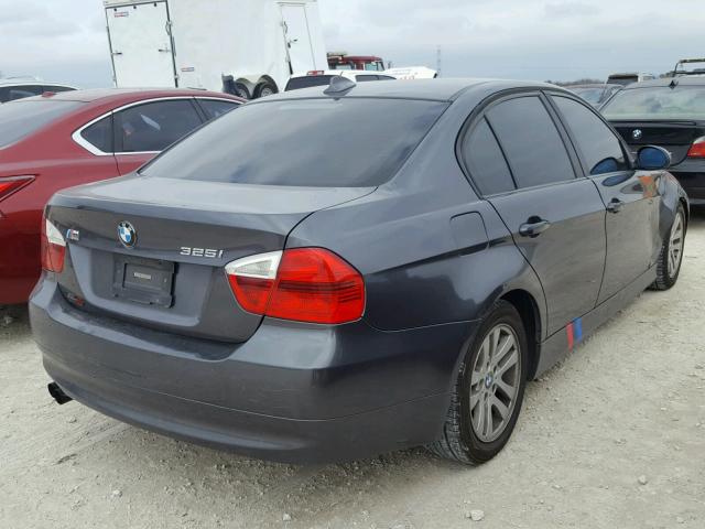 WBAVB135X6KX49816 - 2006 BMW 325 I GRAY photo 4