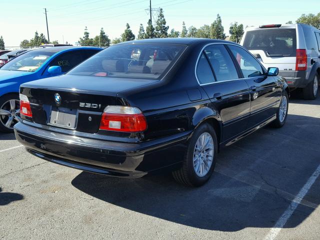 WBADT53443CE94886 - 2003 BMW 530 I BLACK photo 4