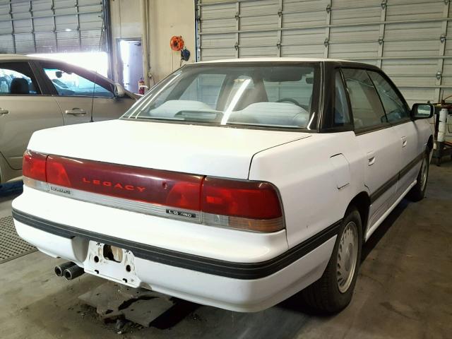 4S3BC6530R7646939 - 1994 SUBARU LEGACY LS/ WHITE photo 4