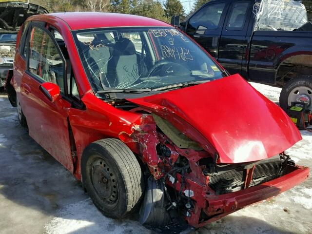 JHMGD37448S050993 - 2008 HONDA FIT RED photo 1