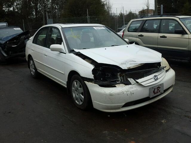 2HGES26792H601679 - 2002 HONDA CIVIC EX WHITE photo 1