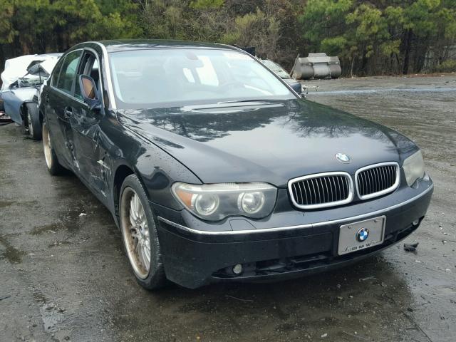 WBAGN63463DR13423 - 2003 BMW 745 LI BLACK photo 1