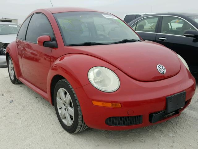 3VWPW31C07M520887 - 2007 VOLKSWAGEN NEW BEETLE RED photo 1