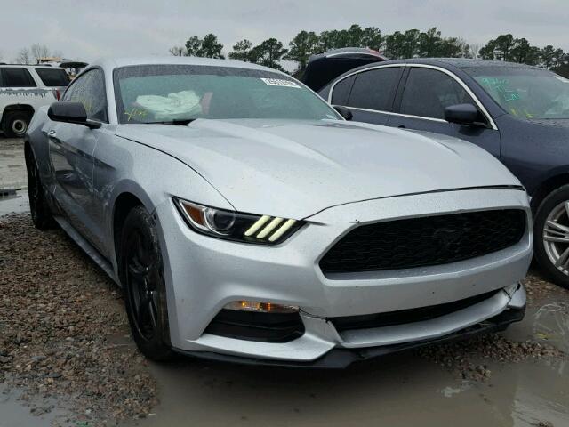 1FA6P8AMXH5219963 - 2017 FORD MUSTANG SILVER photo 1