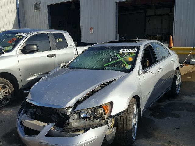 JH4KB165X5C005965 - 2005 ACURA RL Gümüş foto 2