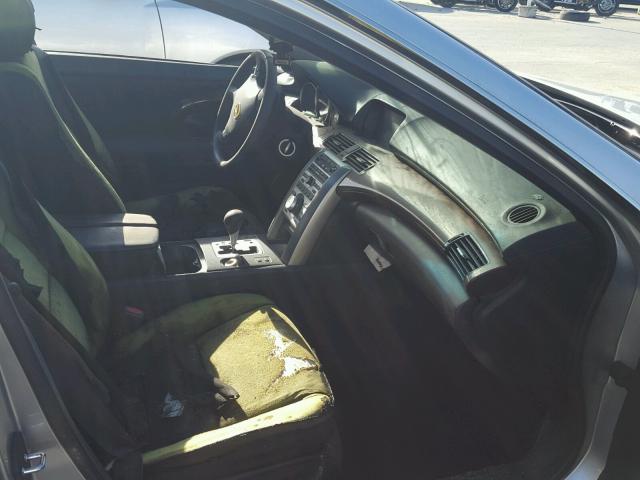 JH4KB165X5C005965 - 2005 ACURA RL Gümüş foto 5