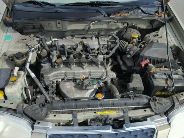 3N1CB51D03L698206 - 2003 NISSAN SENTRA XE GOLD photo 7