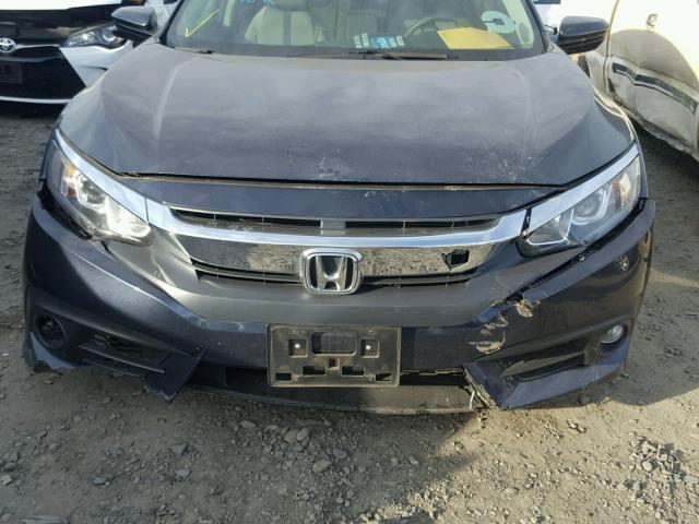 19XFC1F32HE205427 - 2017 HONDA CIVIC EX შავი ფოტო 9