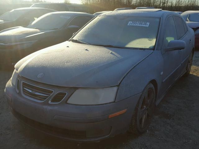 YS3FH41U971101479 - 2007 SAAB 9-3 AERO BLUE photo 2