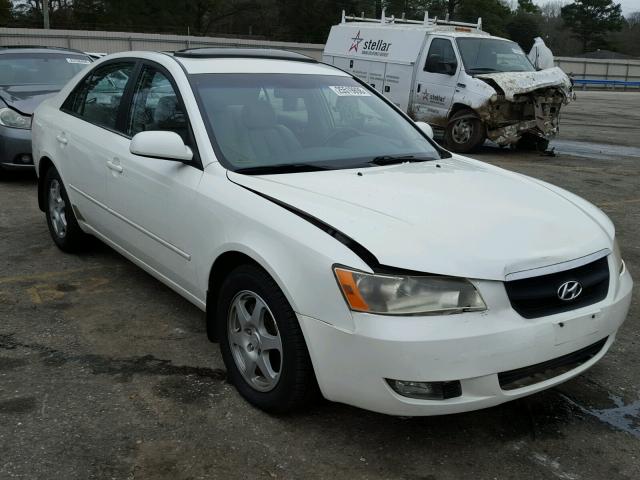 KMHEU46C06A109432 - 2006 HYUNDAI SONATA GLS WHITE photo 1