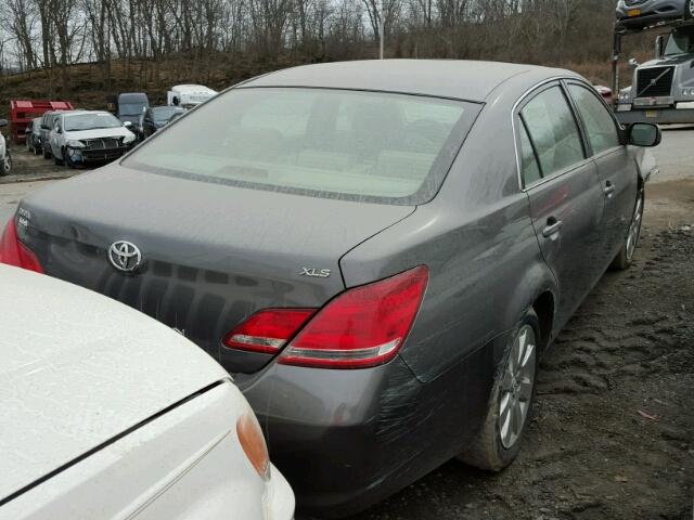 4T1BK36B96U083275 - 2006 TOYOTA AVALON XL CHARCOAL photo 4