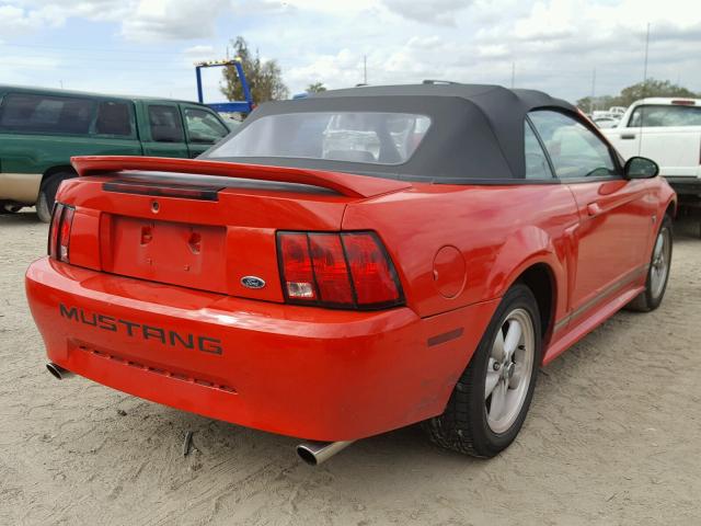 1FAFP4449YF269218 - 2000 FORD MUSTANG RED photo 4