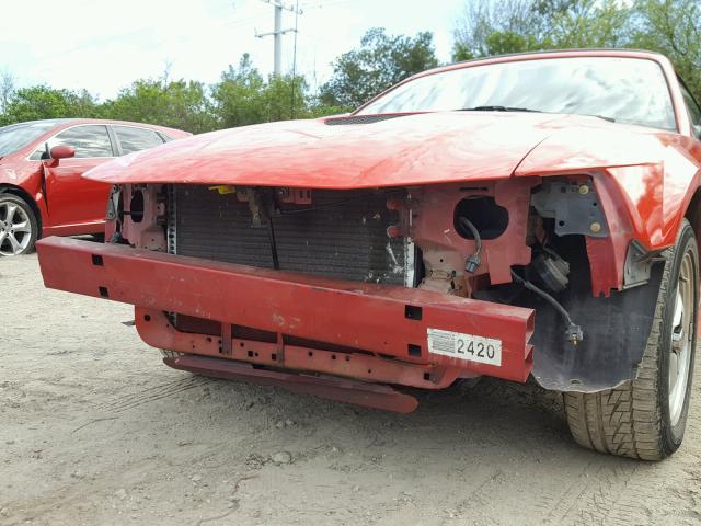 1FAFP4449YF269218 - 2000 FORD MUSTANG RED photo 9