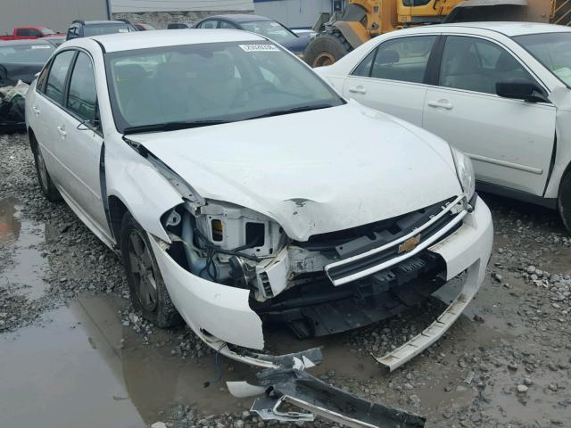 2G1WB5EK3A1141543 - 2010 CHEVROLET IMPALA LT WHITE photo 1