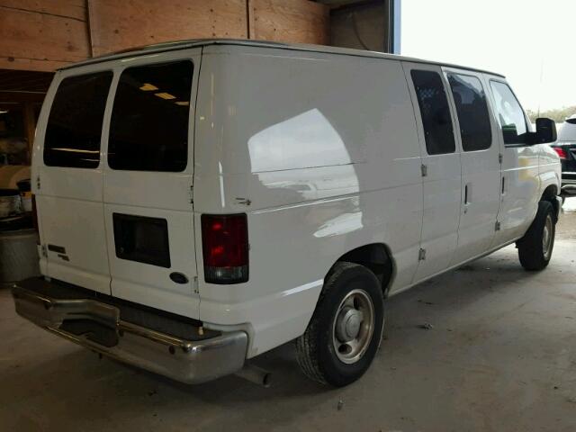 1FTNE1EL4CDB38556 - 2012 FORD ECONOLINE WHITE photo 4