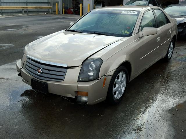 1G6DP567150222491 - 2005 CADILLAC CTS HI FEA BEIGE photo 2