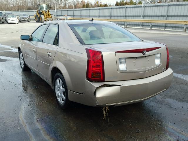 1G6DP567150222491 - 2005 CADILLAC CTS HI FEA BEIGE photo 3