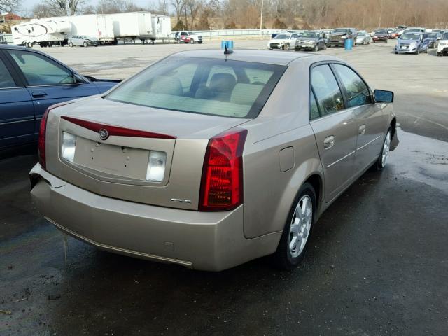 1G6DP567150222491 - 2005 CADILLAC CTS HI FEA BEIGE photo 4