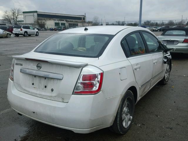 3N1AB6AP0BL697059 - 2011 NISSAN SENTRA 2.0 WHITE photo 4