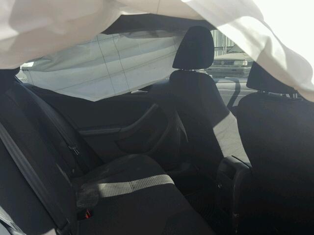 3VW2K7AJ4FM279751 - 2015 VOLKSWAGEN JETTA BASE BLACK photo 6