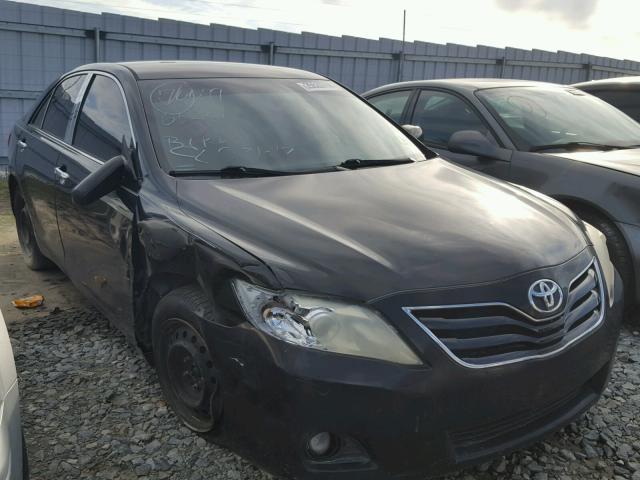 4T1BF3EK1AU104165 - 2010 TOYOTA CAMRY BASE BLACK photo 1
