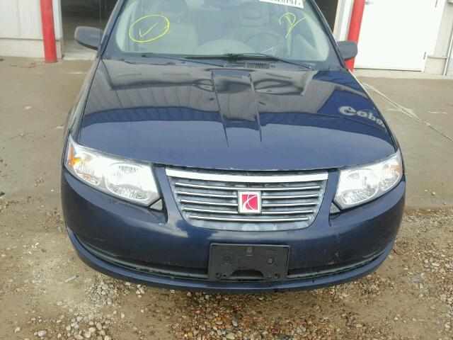 1G8AJ55F77Z147900 - 2007 SATURN ION LEVEL 蓝色 照片 9
