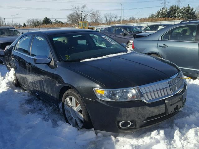 3LNHM26T49R614420 - 2009 LINCOLN MKZ BLACK photo 1