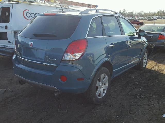 3GSDL63748S631170 - 2008 SATURN VUE XR BLUE photo 4