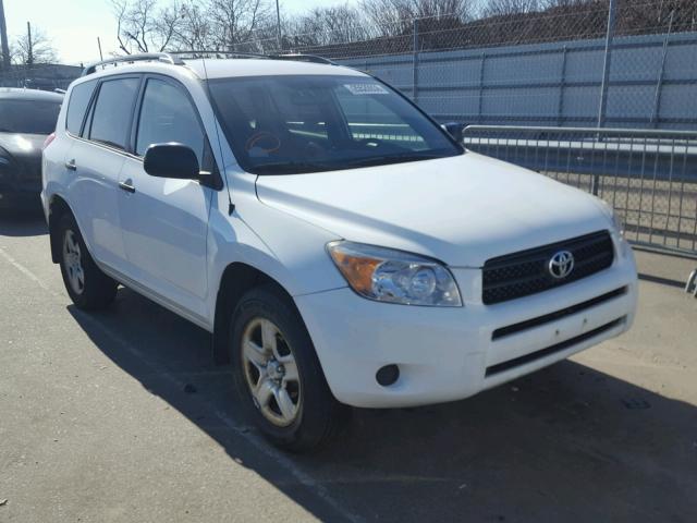 JTMBD33V166020155 - 2006 TOYOTA RAV4 WHITE photo 1