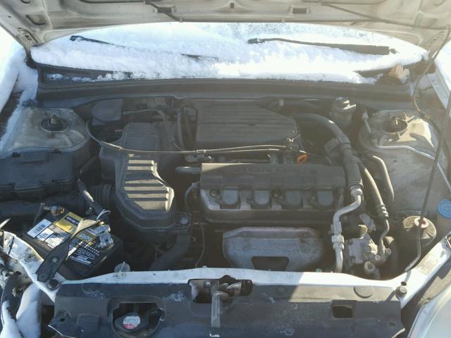 2HGES16573H565176 - 2003 HONDA CIVIC LX WHITE photo 7