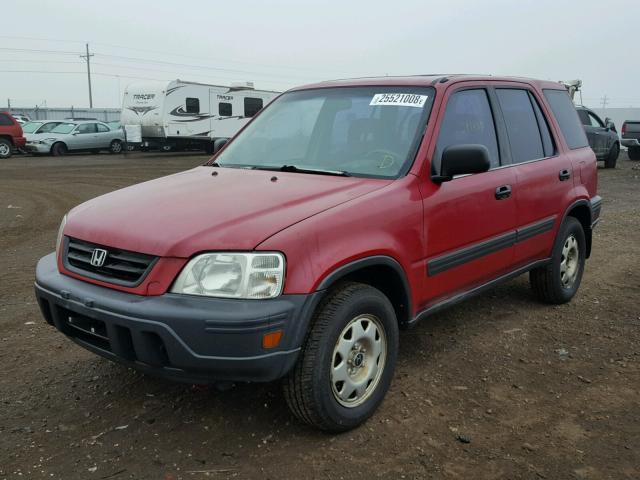 JHLRD1840WC057155 - 1998 HONDA CR-V LX RED photo 2