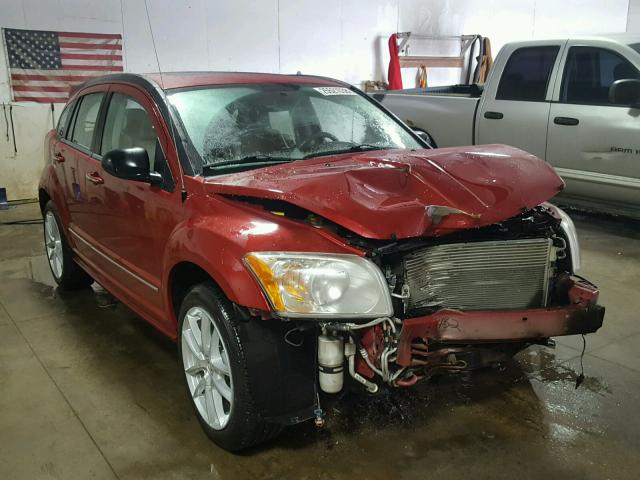 1B3HE78K87D500432 - 2007 DODGE CALIBER R/ RED photo 1