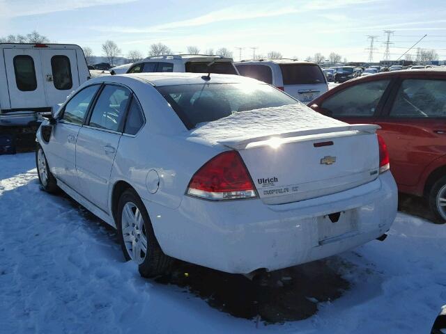 2G1WG5E38C1163373 - 2012 CHEVROLET IMPALA LT WHITE photo 3