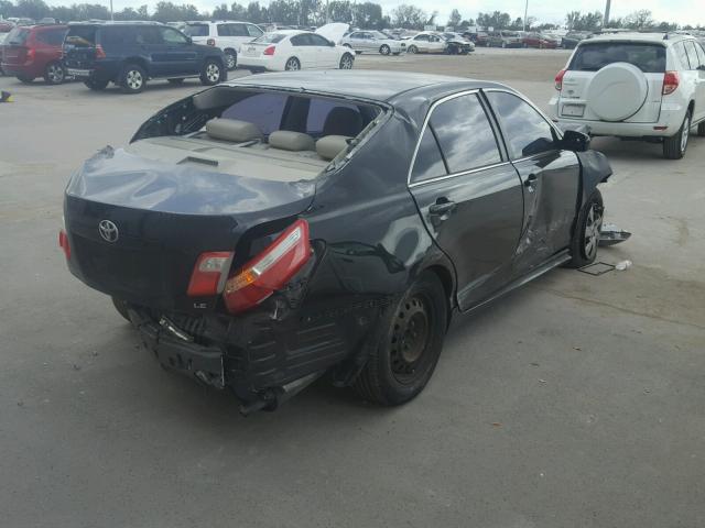 4T1BE46K09U343242 - 2009 TOYOTA CAMRY BASE BLACK photo 4