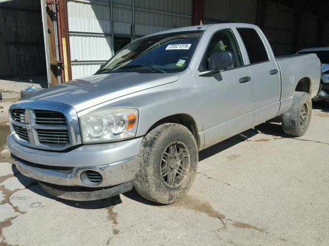 1D7HA18N38S613645 - 2008 DODGE RAM 1500 S SILVER photo 2