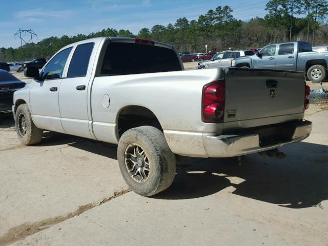 1D7HA18N38S613645 - 2008 DODGE RAM 1500 S SILVER photo 3