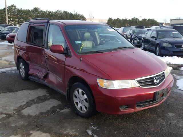 5FNRL18733B143536 - 2003 HONDA ODYSSEY EX RED photo 1