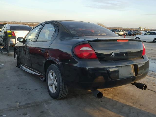 1B3ES26C63D115391 - 2003 DODGE NEON SE BLACK photo 3