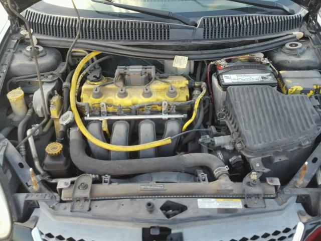 1B3ES26C63D115391 - 2003 DODGE NEON SE BLACK photo 7