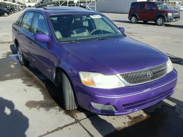 4T1BF28B41U164155 - 2001 TOYOTA AVALON XL PURPLE photo 1