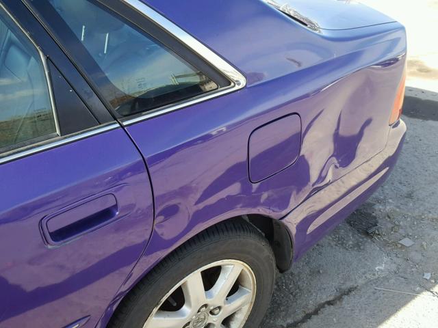 4T1BF28B41U164155 - 2001 TOYOTA AVALON XL PURPLE photo 10