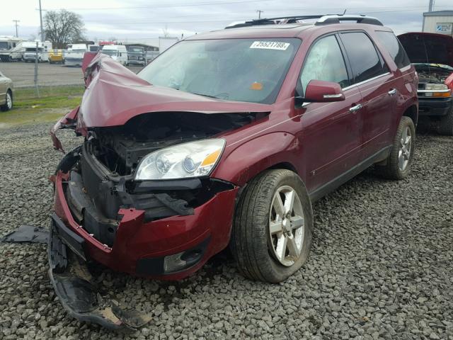 5GZEV33787J105552 - 2007 SATURN OUTLOOK SP მუქწითელი ფოტო 2