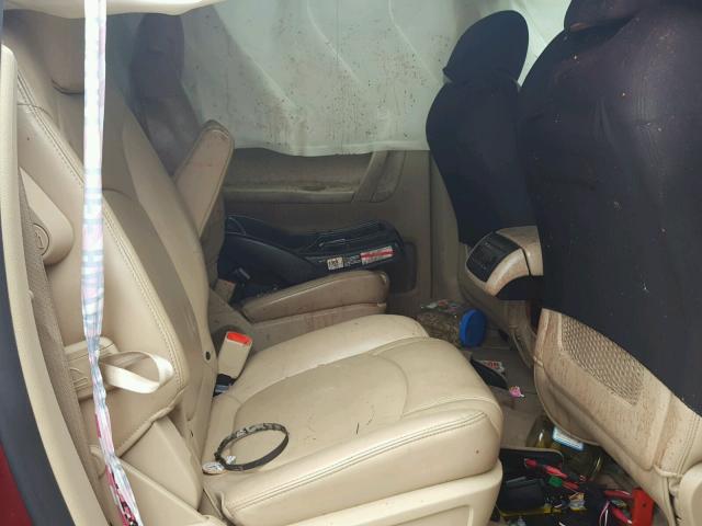 5GZEV33787J105552 - 2007 SATURN OUTLOOK SP მუქწითელი ფოტო 6