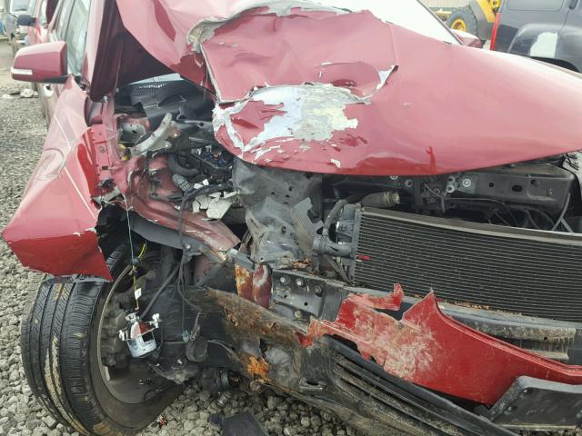 5GZEV33787J105552 - 2007 SATURN OUTLOOK SP მუქწითელი ფოტო 9