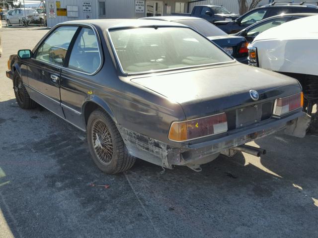 WBAEC7401F0605330 - 1985 BMW 635 CSI GRAY photo 3