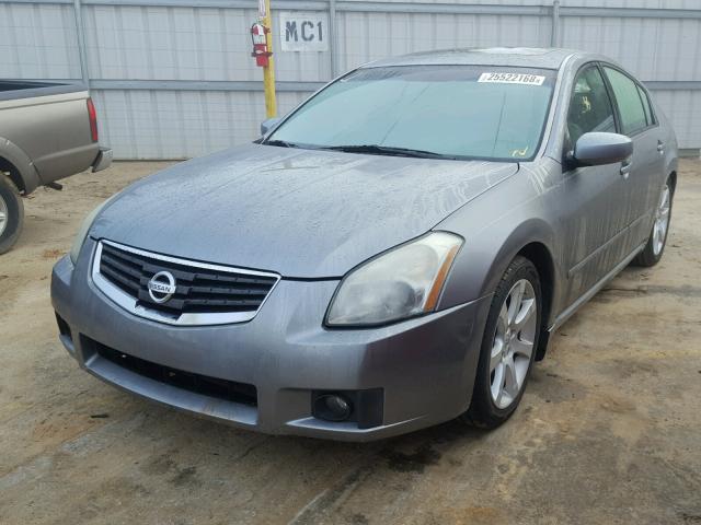 1N4BA41E98C829625 - 2008 NISSAN MAXIMA SE GRAY photo 2