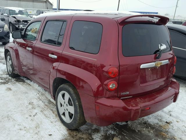 3GNDA13D27S593163 - 2007 CHEVROLET HHR LS 红色 照片 3
