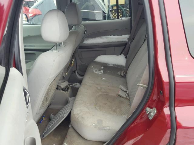 3GNDA13D27S593163 - 2007 CHEVROLET HHR LS 红色 照片 6