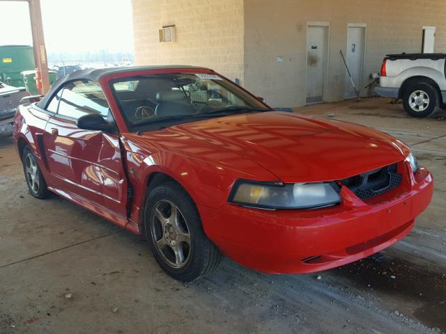 1FAFP444X3F396049 - 2003 FORD MUSTANG RED photo 1